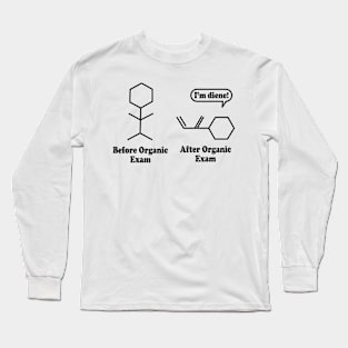 Help Me, I'm Diene !!! Chemistry Joke Long Sleeve T-Shirt